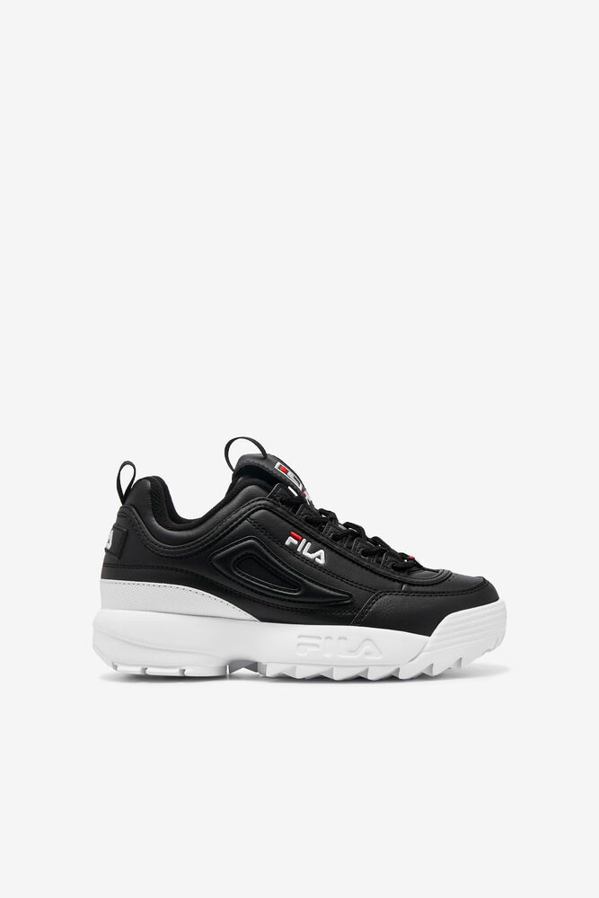 Fila Tenisky Detske Disruptor 2 Čierne/Biele - LYWSB4573